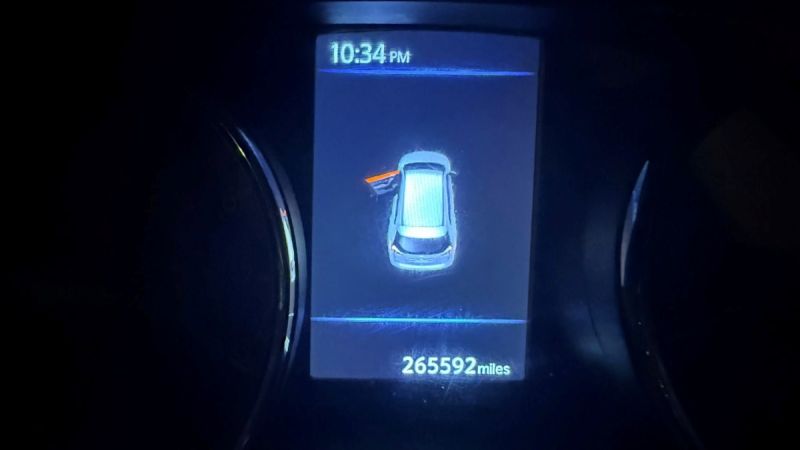 2019 Nissan Rogue odometer