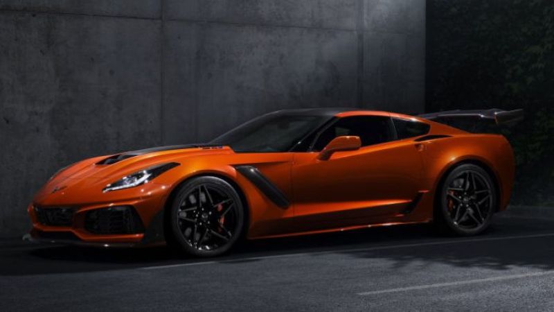 2019 Corvette ZR1 Sebring Orange Design
