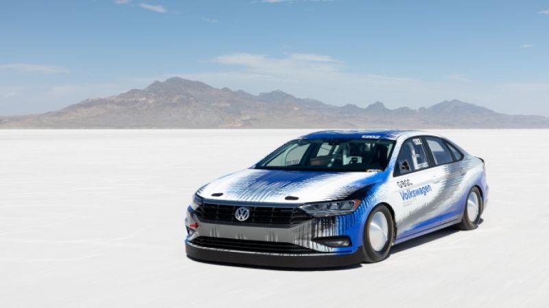 VW Jetta Sets Bonneville Records