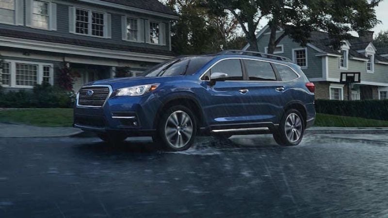 2019 Subaru Ascent, Falken tires, how to reduce hydroplaning