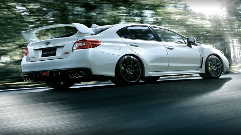 2019 Subaru WRX STI, Volkswagen Golf R, Honda Civic Type R, comparison