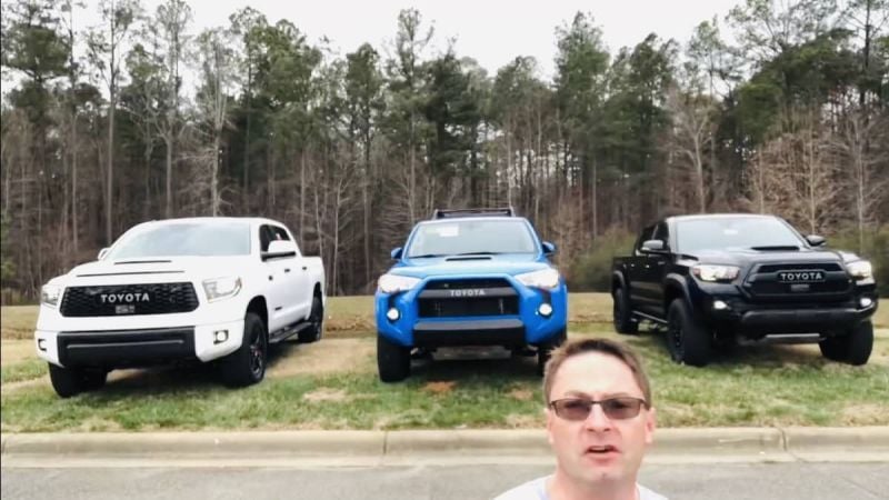 2019 Toyota Tacoma TRD Pro vs 4runner vs Tundra
