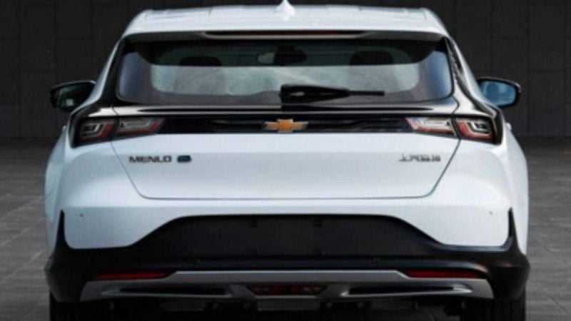 chevrolet menlo ev china rear