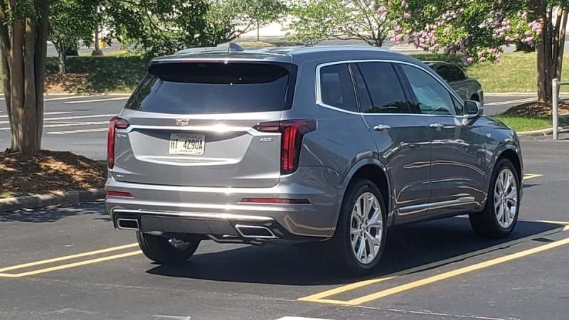 2020 Cadillac XT6 Rear View