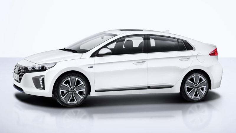 2020 Hyundai Ioniq White Hybrid