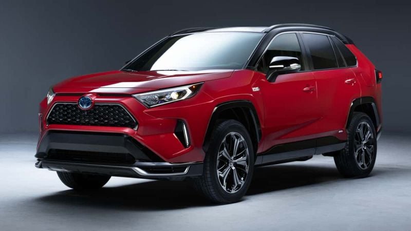 2020 Toyota RAV4 EV.