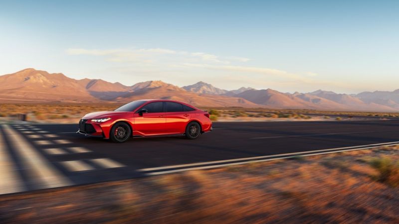 2020 Toyota Avalon TRD Red Hybrid 