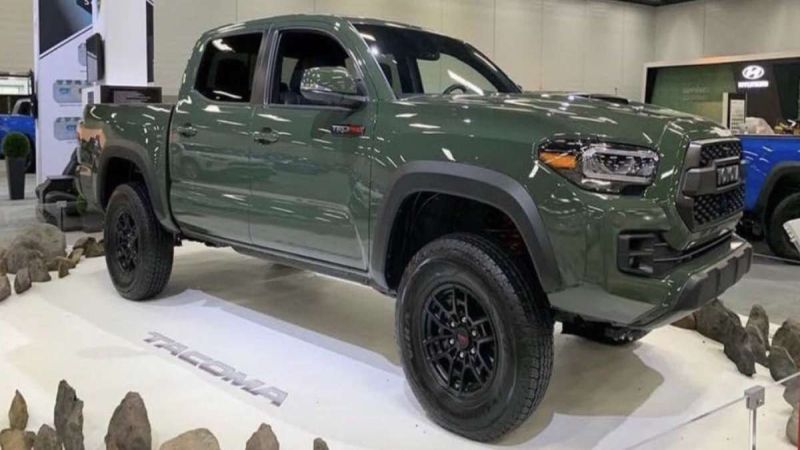 2020 Toyota Tacoma TRD Pro in Army Green