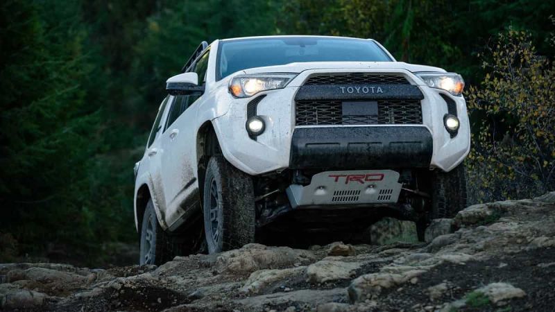 2020 Toyota 4Runner TRD Pro White Color