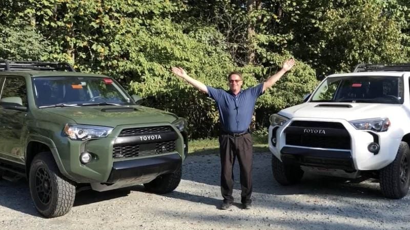 2020 Toyota 4Runner TRD Pro Army Green vs 2019 Toyota 4Runner TRD Pro Super White