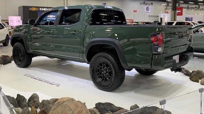 2020 Toyota Tacoma Rear View