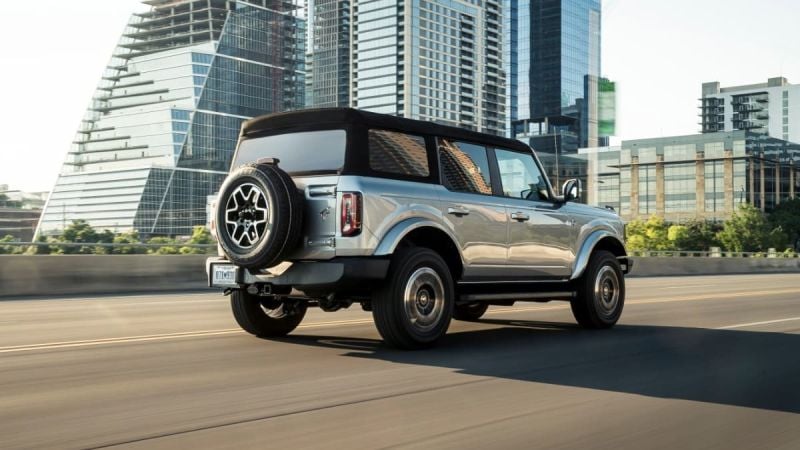 Image of Ford Bronco soft top courtesy of Ford