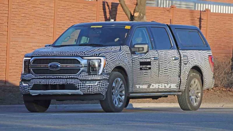 2021 Ford F-150 hybrid courtesy of The Drive