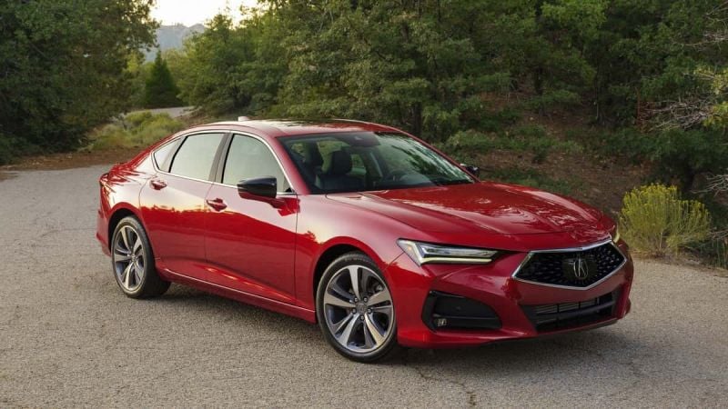 2021 TLX image courtesy of Acura