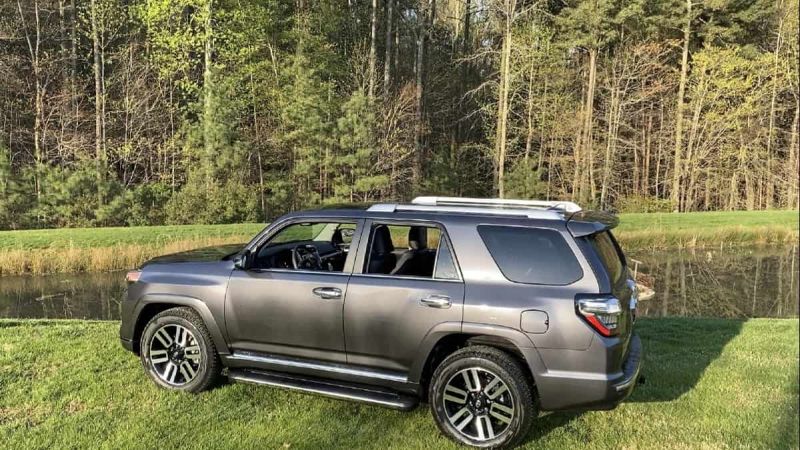 2021 Toyota 4Runner Limited Magnetic Gray Metallic profile view