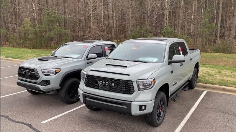 2021 Toyota Tacoma TRD Pro Lunar Rock 2021 Toyota Tundra TRD Pro Lunar Rock