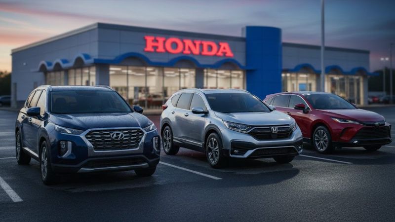 2022 Honda CR-V, Toyota Venza, Hyundai Palisade