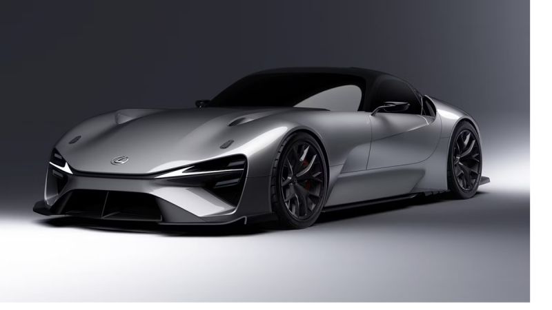 The flagship Lexus sports car could go carbon-neutral and pack a potent V-8