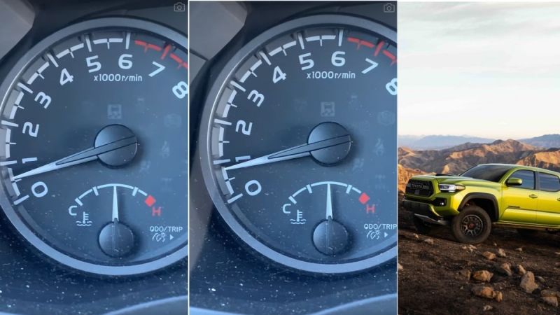 2022 Toyota Tacoma engine RPM play