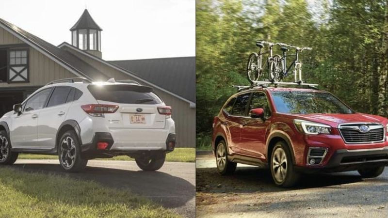 2022 Subaru Forester, 2022 Subaru Crosstrek, 2022 Subaru Outback