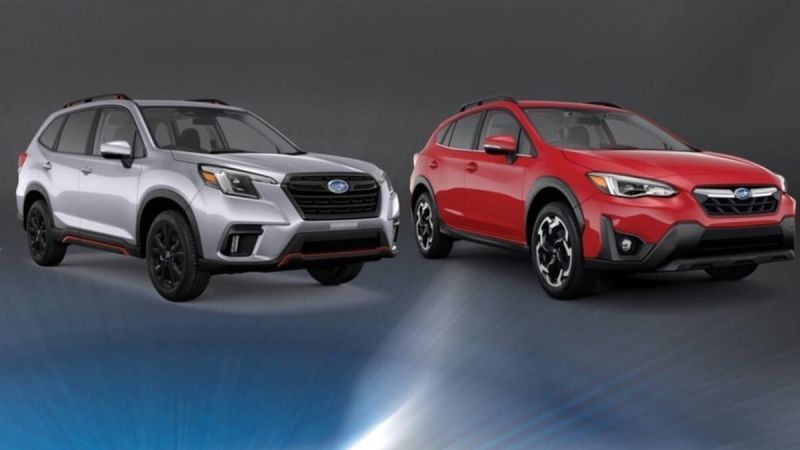 2022 Subaru Forester, 2022 Subaru Crosstrek