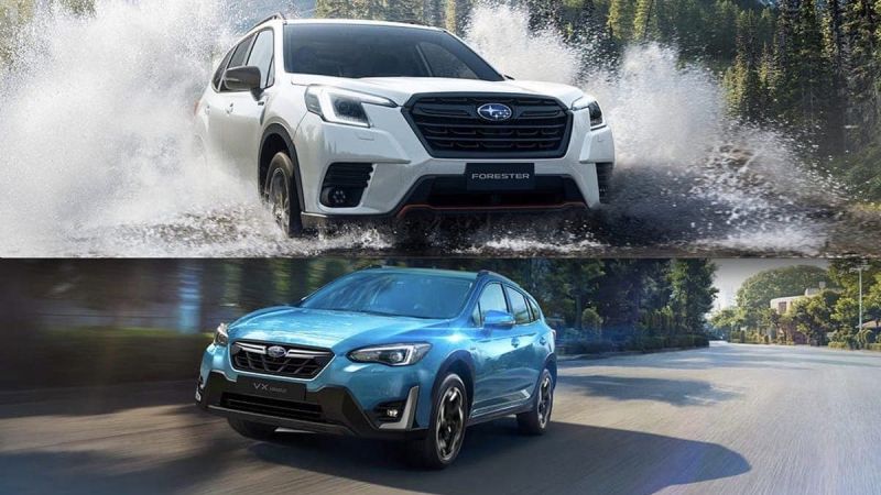 2022 Subaru Forester, 2022 Subaru Crosstrek