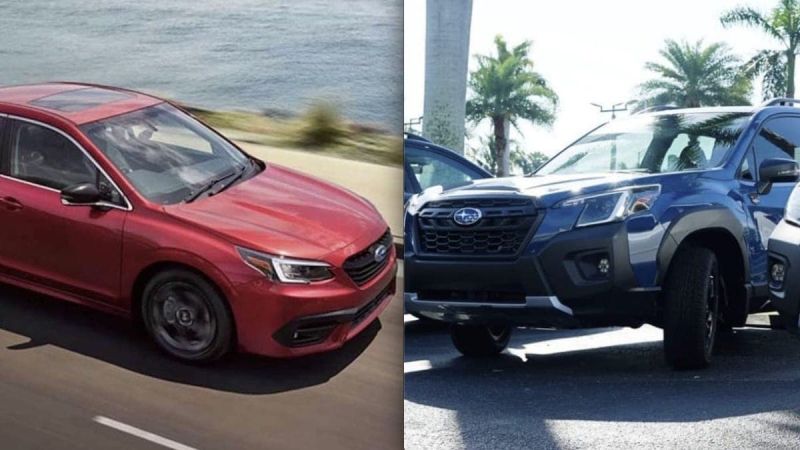 2022 Subaru Forester, 2022 Subaru Legacy, 2022 Subaru Outback