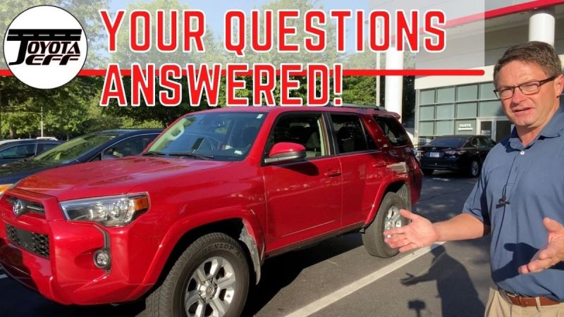 2022 Toyota 4Runner 2021 Toyota 4Runner SR5 Barcelona Red profile front end