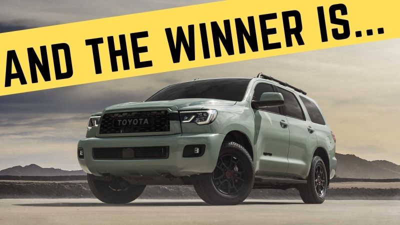 2022 Toyota Sequoia TRD Pro Lunar Rock profile view front end