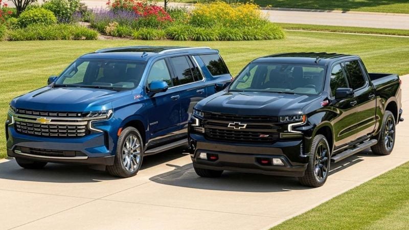 2023 Chevrolet Tahoe, 2024 Chevrolet Silverado 