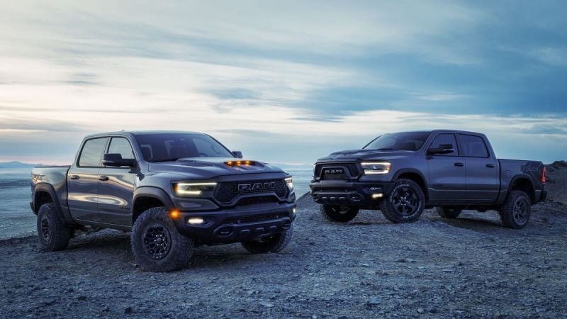 2023 Ram TRX and 2023 Ram 1500