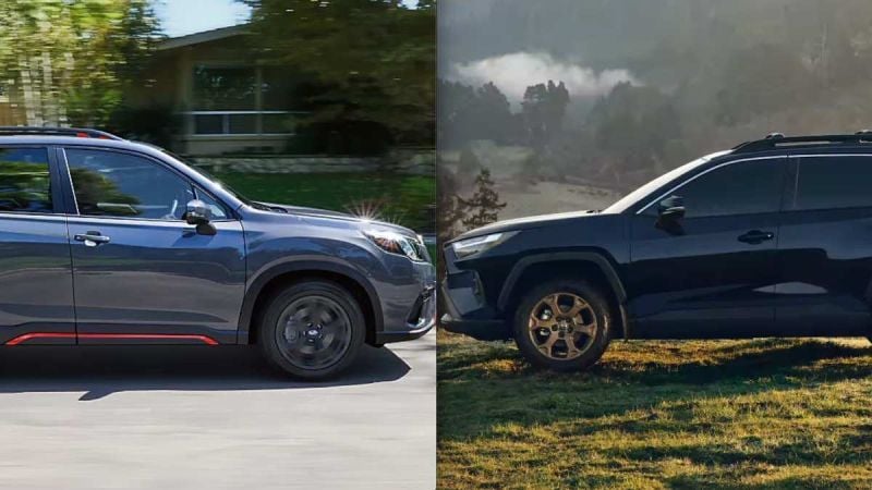 2023 Subaru Forester vs. Toyota RAV4