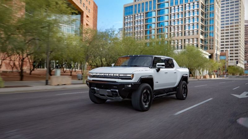 Image of 2023 Hummer courtesy of GMC