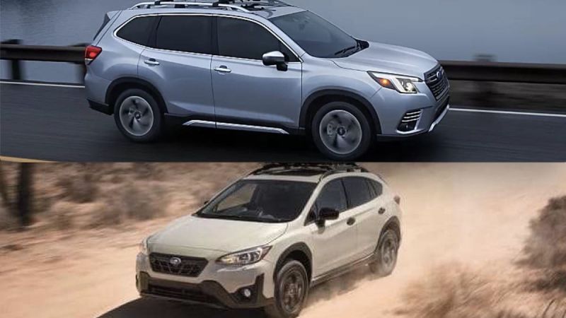 2022 Subaru Forester, 2023 Subaru Crosstrek, 2023 Subaru Outback