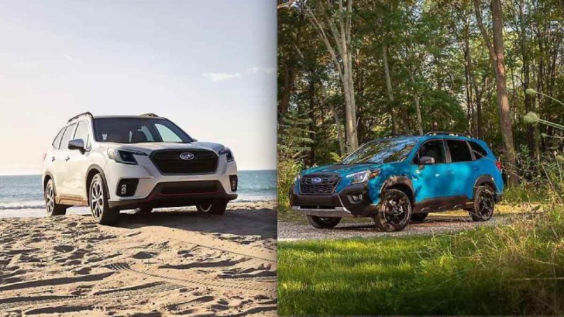 2023 Subaru Forester Sport Vs Forester Wilderness