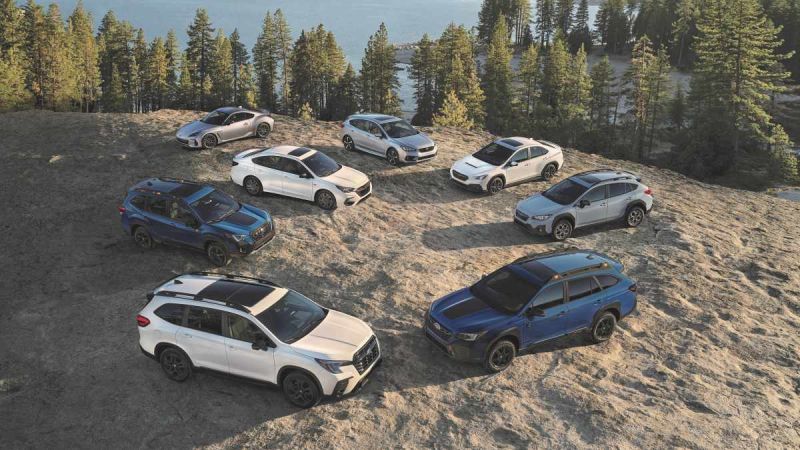 2023 Subaru lineup