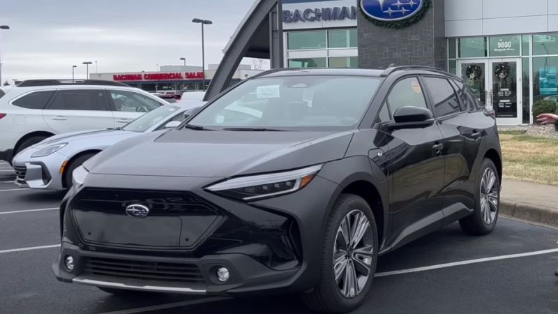 2023 Subaru Solterra all-electric compact SUV 