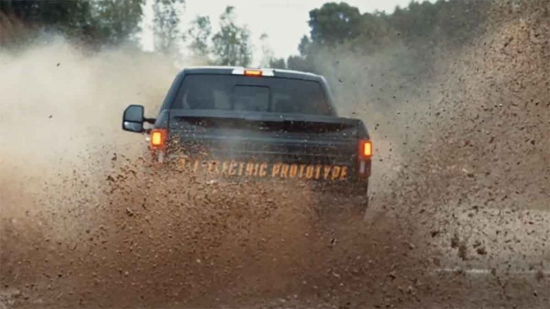 2022 electric Ford F-150