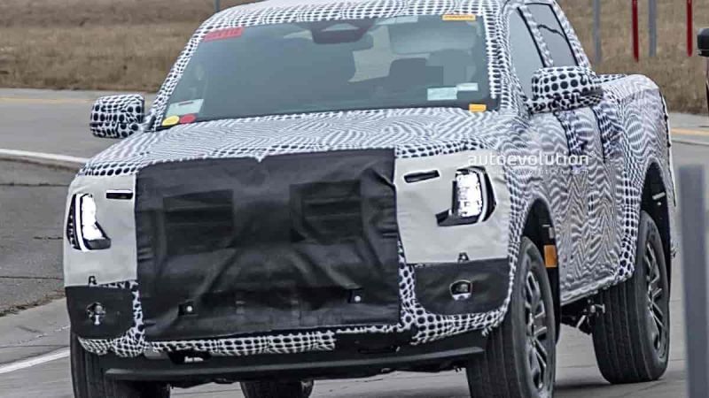 Camo-covered Update of the Ford Ranger Still Shows A Lot