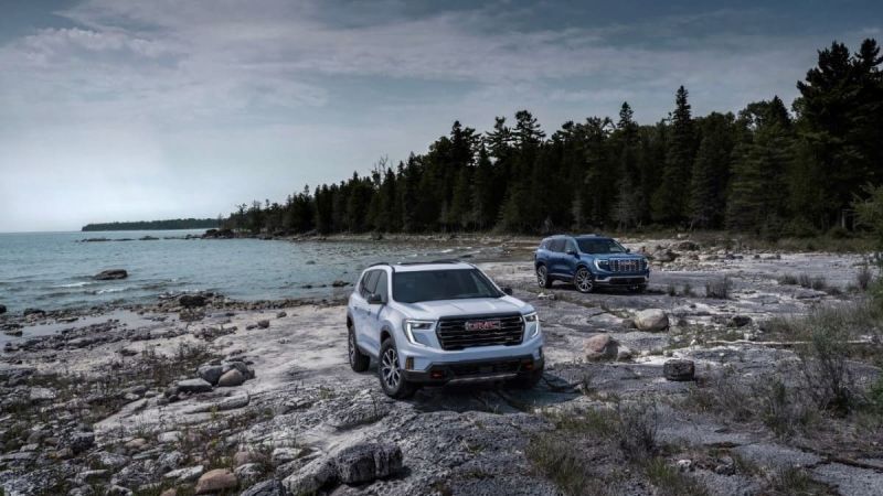 2024 GMC Acadia AT4 and Denali