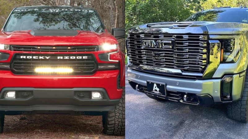 2024 Chevrolet Silverado vs GMC Sierra