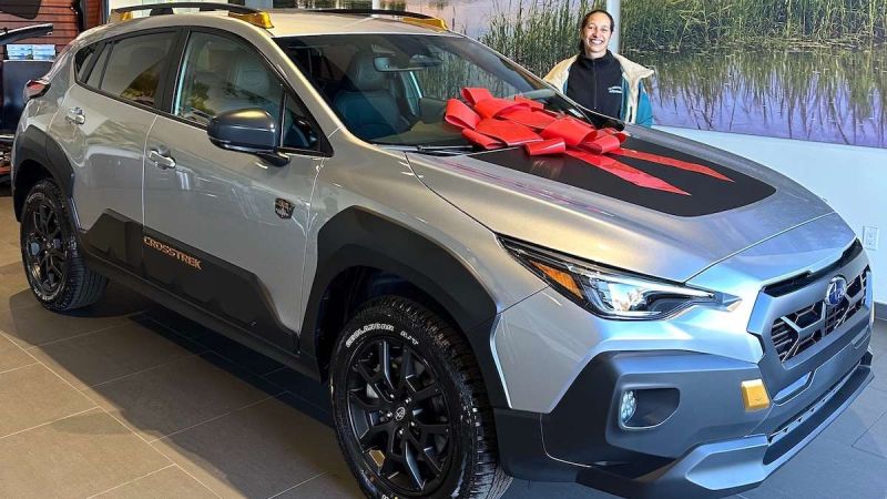 2024 Subaru Crosstrek with a new customer