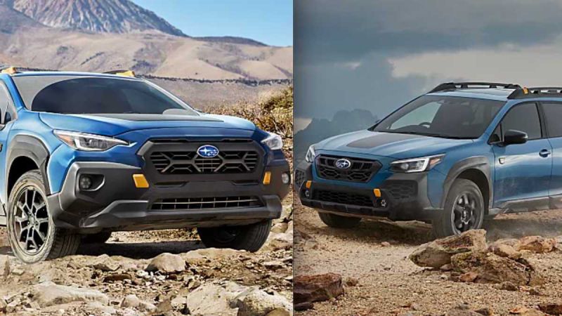 2024 Subaru Crosstrek Wilderness vs. the 2024 Subaru Outback Wilderness