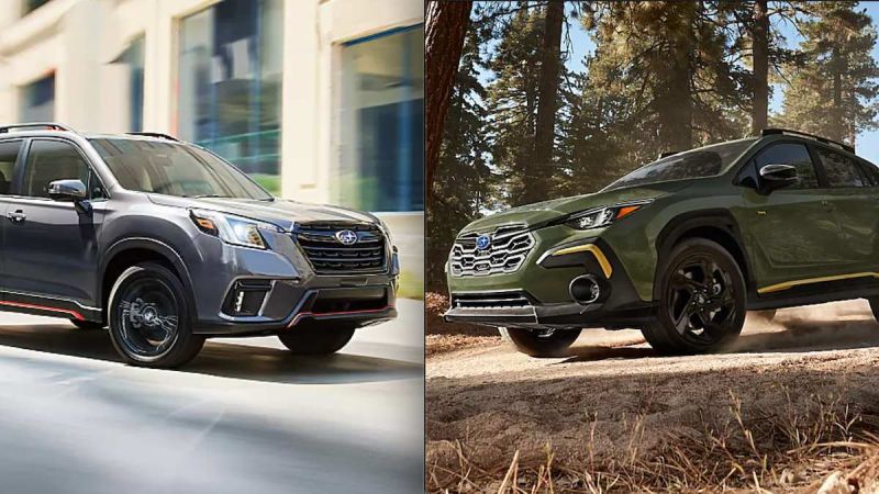 2024 Subaru Forester, 2024 Subaru Crosstrek
