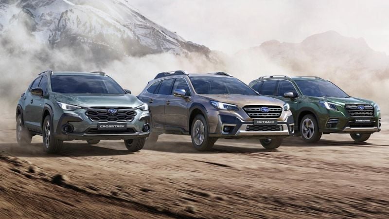 2024 Subaru Crosstrek, Outback, and Forester