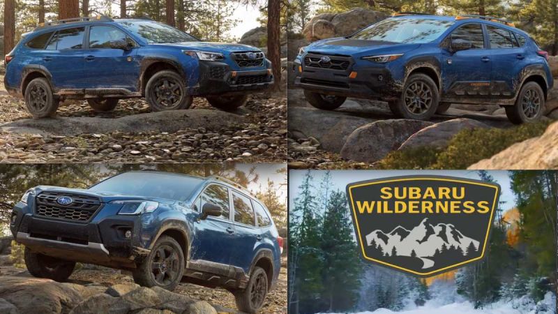 2024 Subaru Wilderness models