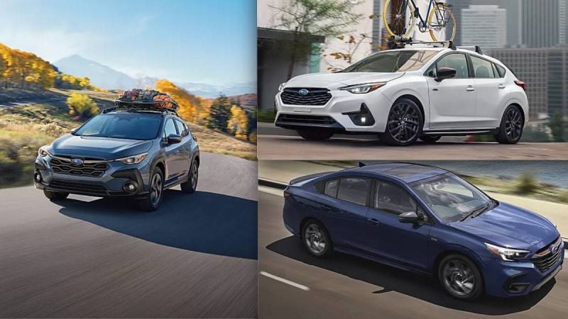 2024 Subaru Crosstrek, Impreza, Legacy