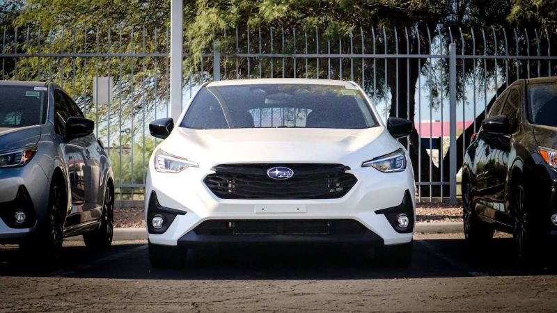 2024 Subaru models sitting on the retailers' lot