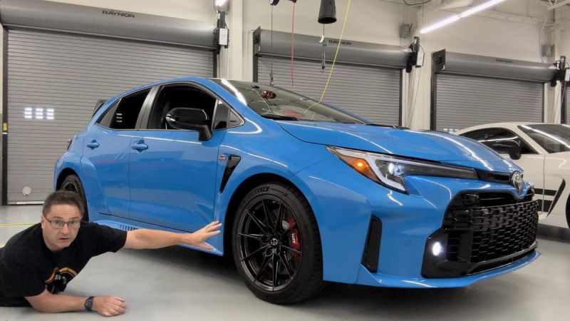 2024 Toyota GR Corolla Circuit Edition Blue Flame