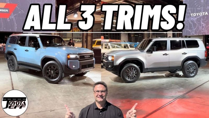 2024 Toyota Land Cruiser trim levels